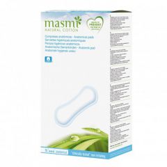 Comprar MASMI Compresas Anatómicas Natural Cotton 16 Unidades Por 4,41€