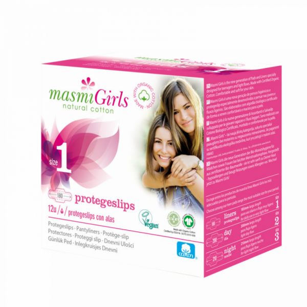 Girls Panty Liners with Wings 12 Units - MASMI