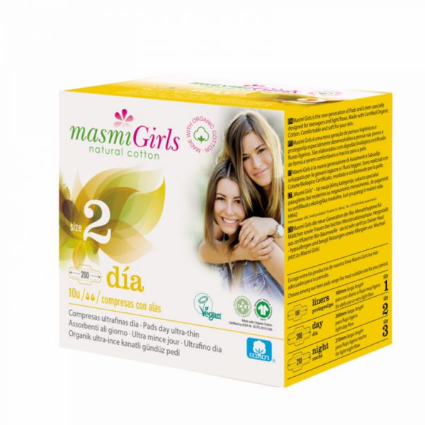 Compresa Girls Dia 10 Unidades - MASMI