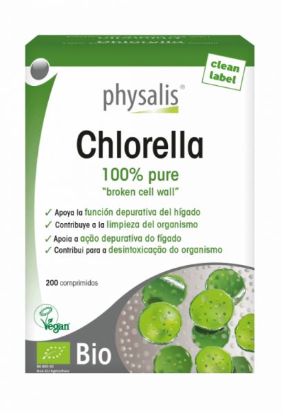 CHLORELLA 200 COMPRIMIDOS - PHYSALIS