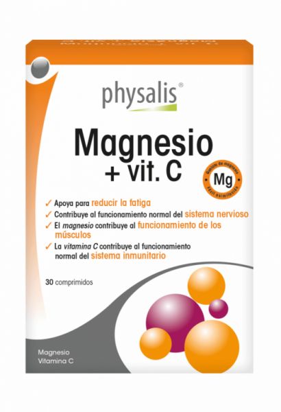 MAGNÉSIO + VIT. C 30 Comp - PHYSALIS