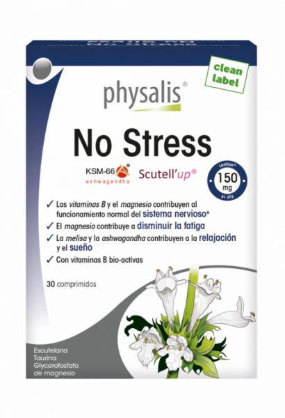 GEEN STRESS 30 Comp - PHYSALIS