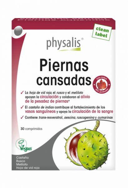 JAMBES FATIGUÉES 30 Comp - PHYSALIS