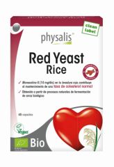 Acheter PHYSALIS LEVURE DE RIZ ROUGE 45 gélules Par 15,50€