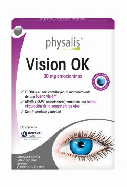 VISIE OK 30 capsules - PHYSALIS