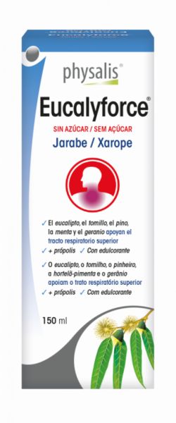 Eucalyforce Jarabe sin Azúcar 150 ml - PHYSALIS