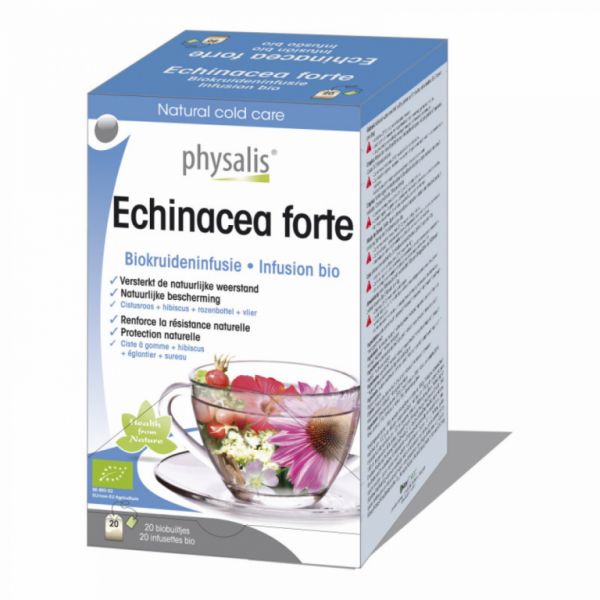 ECHINACEA FORTE INFUSÃO 20 saquetas - PHYSALIS