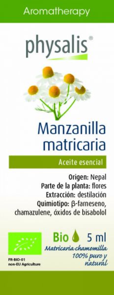 CAMOMILA MATRICÁRIA 5ml - PHYSALIS