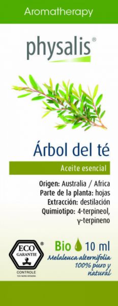 TEA TREE ARBOL DEL TE 10 ml - PHYSALIS