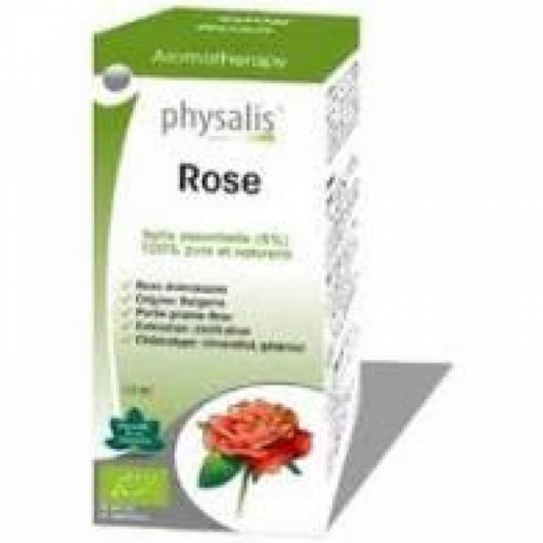 ORGANIC ROSE ESSENTIAL OIL 5% 10 ml - PHYSALIS