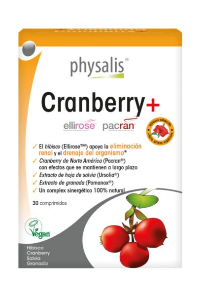 Canneberge 30 Comprimés - PHYSALIS