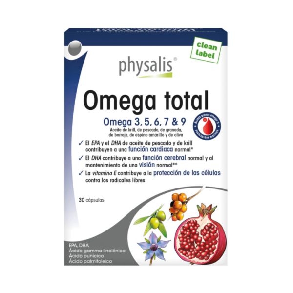 Omega Totaal 30 Capsules - PHYSALIS