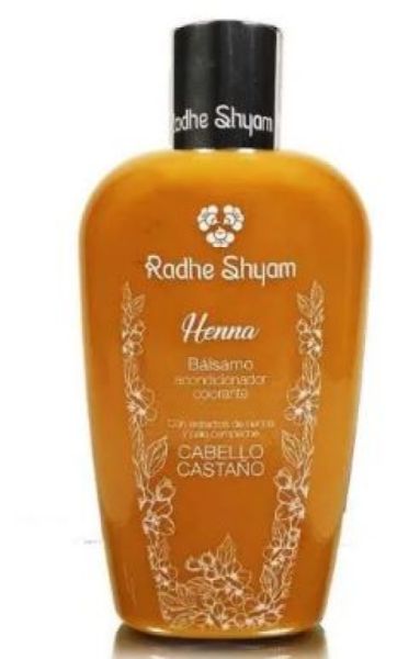 BALSAMO ALL'HENNA COLORE MARRONE 400 cc - RADHE