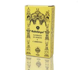 Buy RADHE SANDALWOOD INCENSE POWDER AND RADHE COALS 100 GR By 11,87€