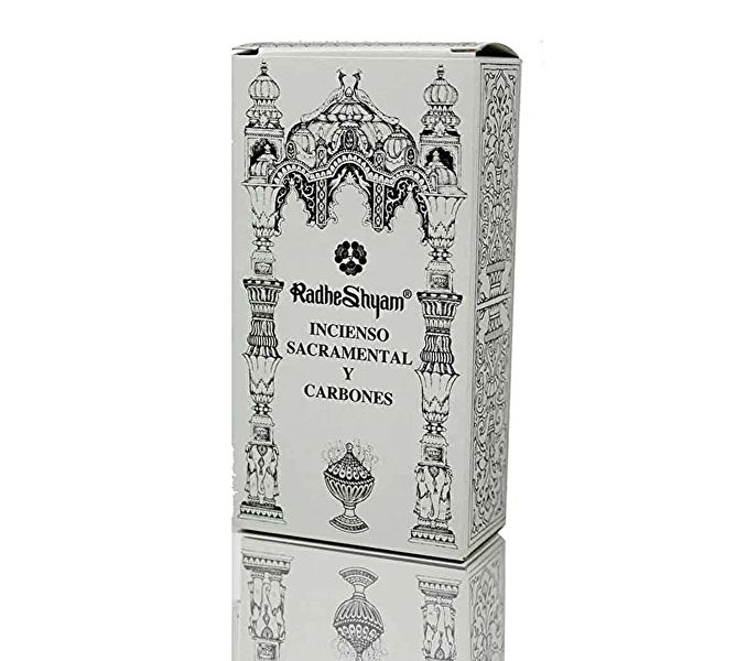 Encens sacramental i carbons Radhe 100 gr - Radhe Shyam