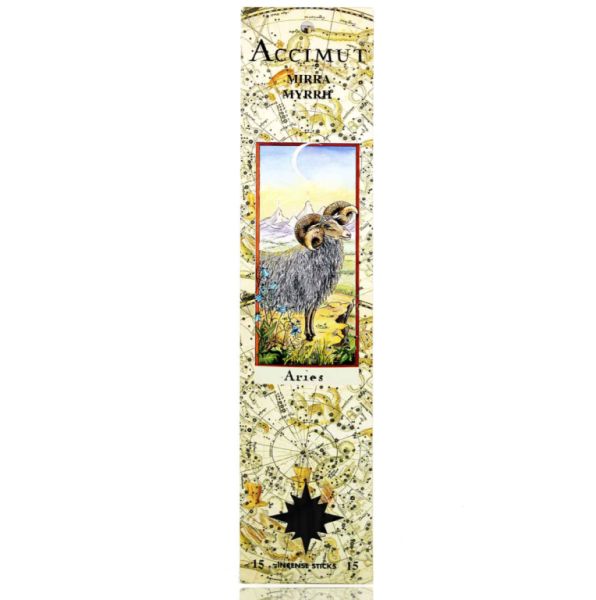 INCENSE STICK ACCIMUT ARIES MYRRH - RADHE