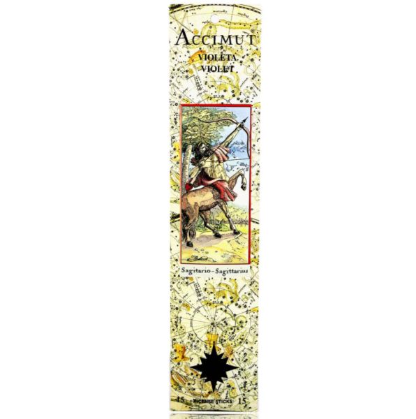 INCENSE STICK ACCIMUT SAGITTARIUS VIOLET - RADHE