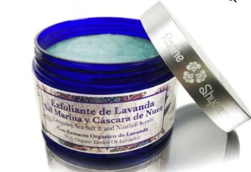 SCRUB AL SALE MARINO ALLA LAVANDA 300 gr - RADHE