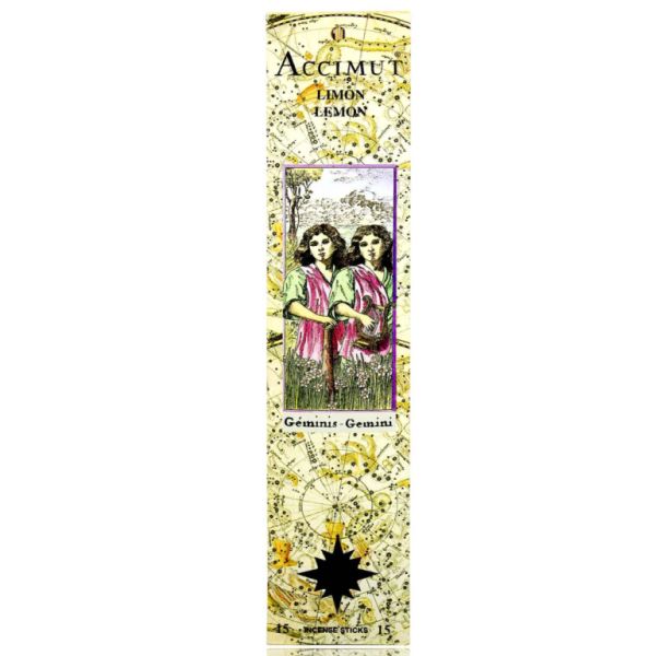 INCENS STICK ACCIMUT GEMINIS LIMON - RADHE