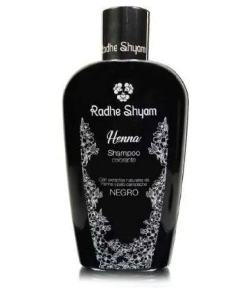 SHAMPOO ALL'HENNA COLORE NERO 400 cc - RADHE