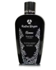 Buy RADHE SHAMPOO HENNA COLOR BLACK 400 cc By 12,08€