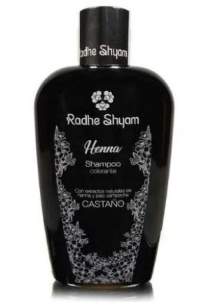 BRUINE KLEUR HENNA SHAMPOO 400 cc - RADHE