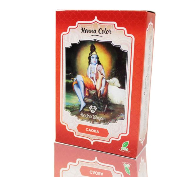 HENNA CAOBA POLS RADHE SHYAM 100 GR - RADHE