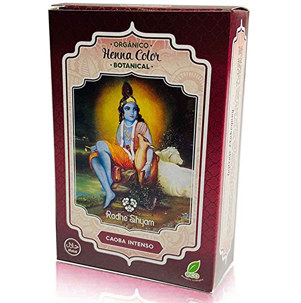 Henna Radhe Botanical Caoba Intens Pols 100 g