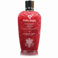 Buy RADHE SAFFRON AND HONEY BATH SALTS 330gr By 7,00€