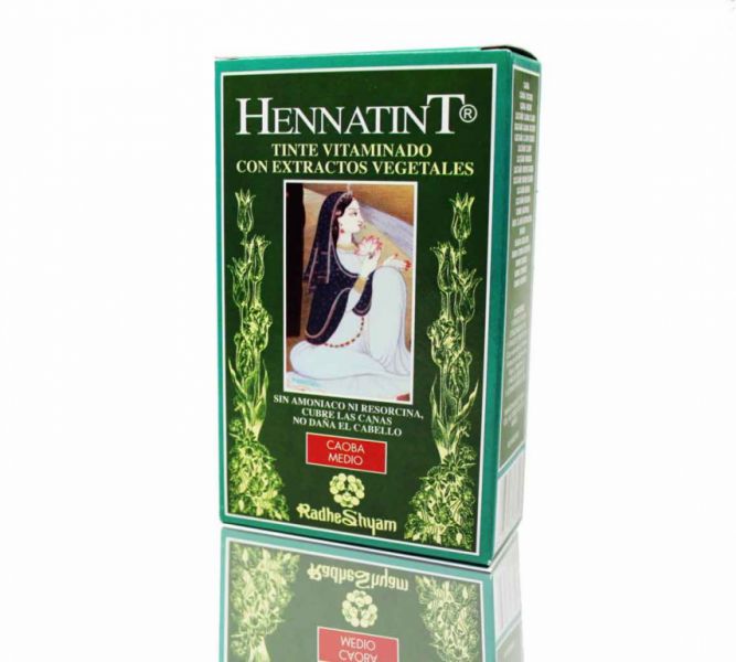 HENNATINT CAOBA MEDIO RADHE SHYAM 120 ML - RADHE