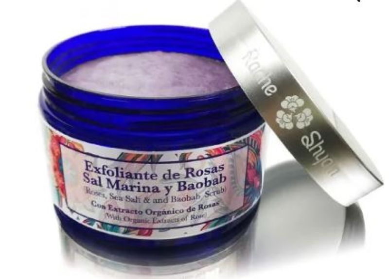 SCRUB AL SALE MARINO ALLA ROSA 300 gr - RADHE