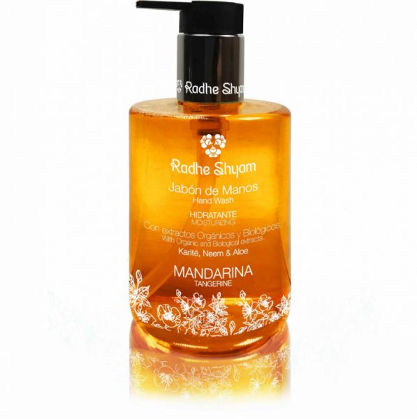 BOUTEILLE DE SAVON POUR LES MAINS 300 CC. MANDARINE