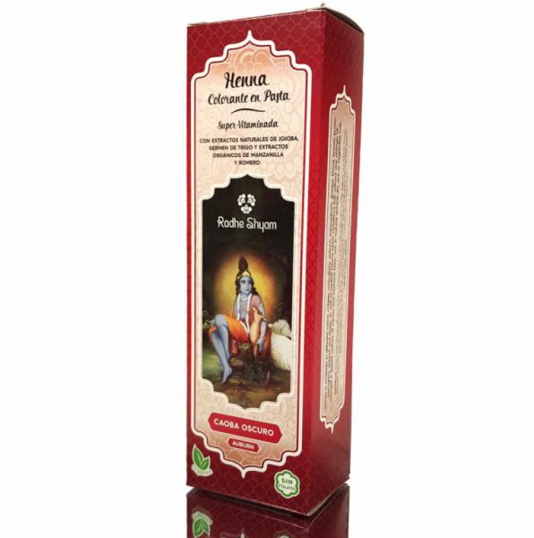 HENNA PASTA SUPER CAOBA FOSC 200 ML - RADHE