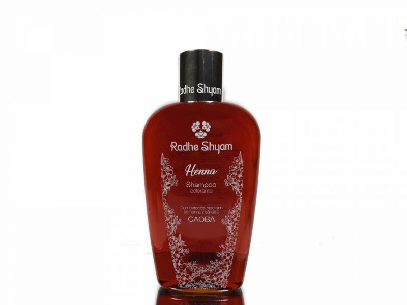 SHAMPOO DE COLORAÇÃO DE HENNA MAHOGANY - RADHE