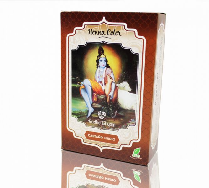 HENNA CASTANY MITJÀ POLS RADHE 100 GR - RADHE