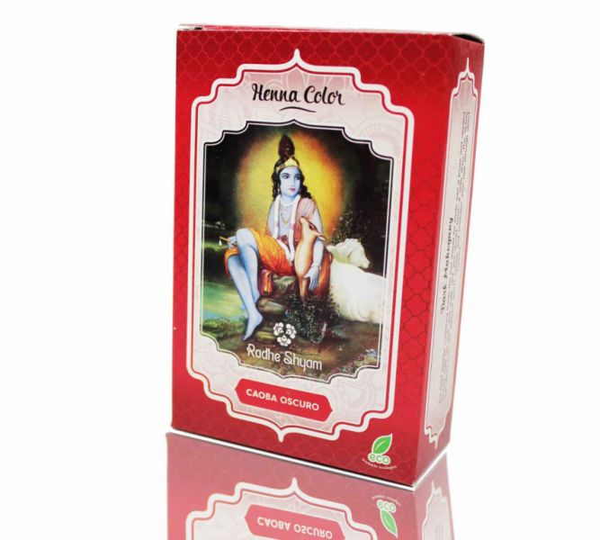 DONKER MAHONIE HENNA RADHE POEDER 100 GR - RADHE