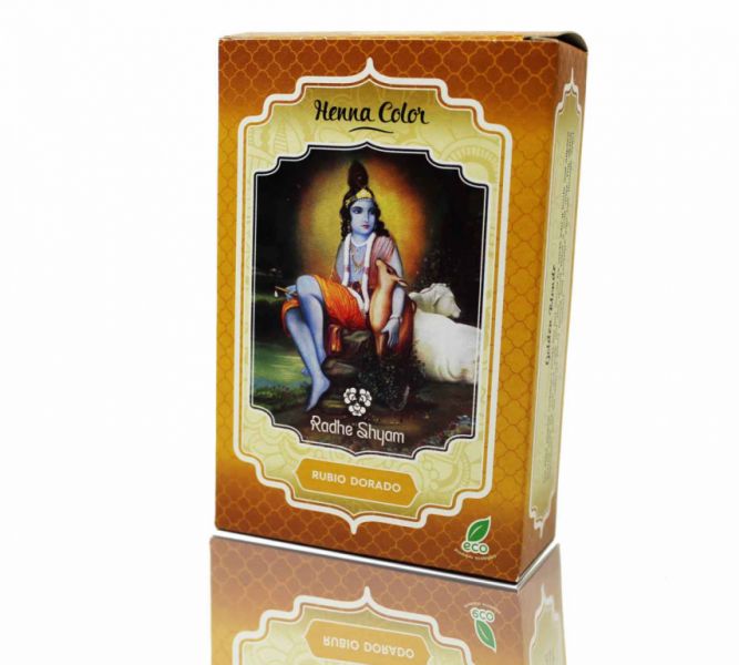 GOLDEN BLONDE HENNA POWDER RADHE 100 GR - RADHE