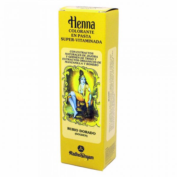 HENNA PASTA GOLDEN BLONDE RADHE 200 ML - RADHE