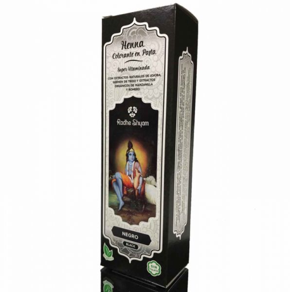 HENNA PASTA BLACK RADHE SHYAM 203 ML - RADHE