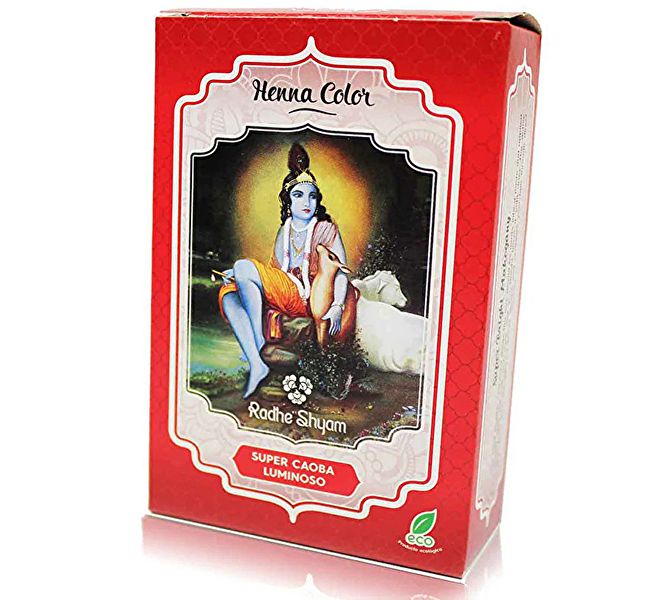 Henna Radhe Polvere di Mogano Super Luminosa 100gr