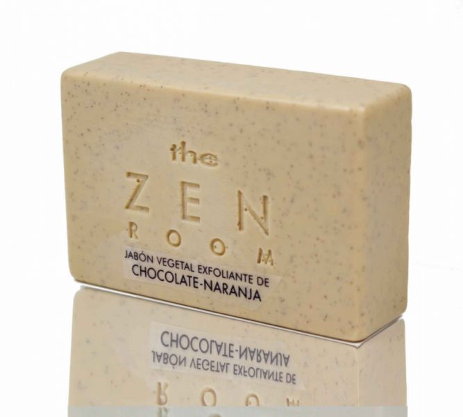 DE ZEN ROOM CHOCO-ORANJE EXFOLIERENDE ZEEP 100 GR