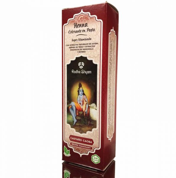 HENNA PASTA BROWN MAHOGANY RADHE 200 ML - RADHE