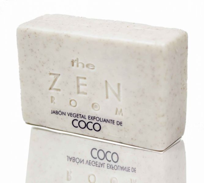 THE ZEN ROOM EXFOLIATING COCONUT SOAP - RADHE