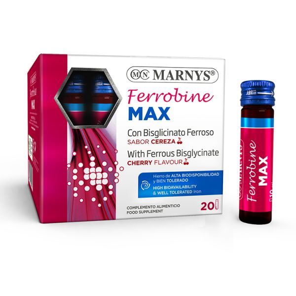 Ferrobine Max 20 Ampoules de 10 ml - MARNYS