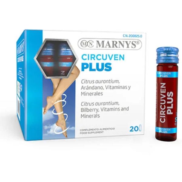 Circuven Plus 20 Ampoules de 10 ml - MARNYS