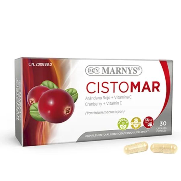 Cistomar 30 Cápsulas Vegetais - MARNYS