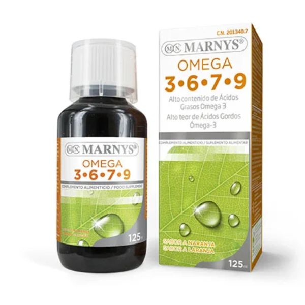 Omega 3, 6, 7, 9 125 ml - MARNYS