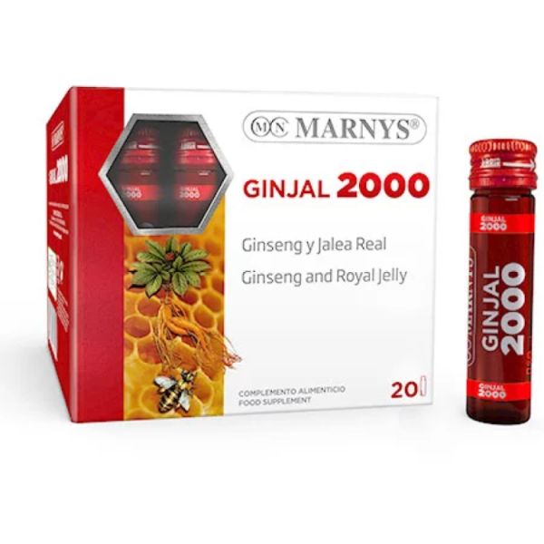 Ginjal 2000 mg 20 Ampoules de 10 ml - MARNYS