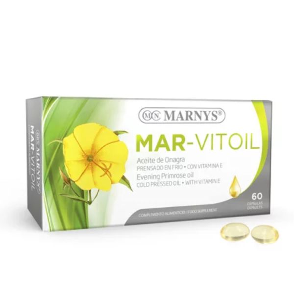 Olio di enotera Olio di vitamina marina 500 mg 60 capsule