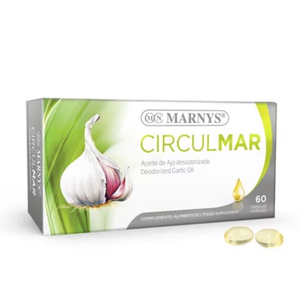 Circulmar Aceite de Ajo 60 Cápsulas - MARNYS